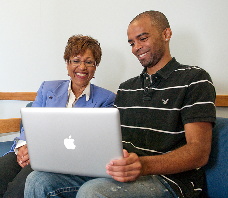 Doris Carroll and Johnathan Lynk photo